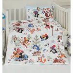 Matějovský povlečení Krtek a zima 100 x 135 cm 40 x 60 cm – Zboží Dáma