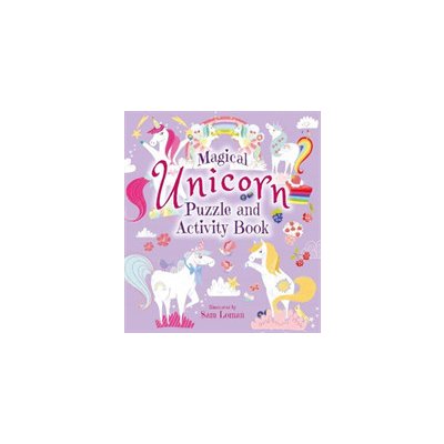 Magical Unicorn Puzzle and Activity Book Loman SamPaperback – Zboží Mobilmania