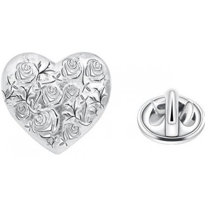 Olivie stříbrná brož SRDCE 7495 – Zboží Dáma