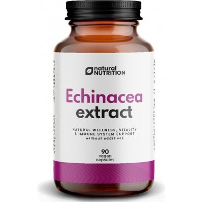 Natural Nutrition Echinacea extract 90 kapslí – Hledejceny.cz