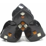 Skřipec do vlasů ve tvaru květu Barva: fialově-hnědá – Zboží Dáma