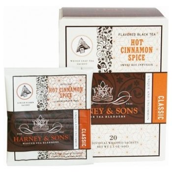 Harney & Sons Hot cinnamon spice 20 pyramidiálních sáčků