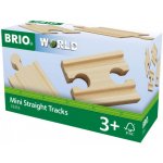 Brio Mini koleje rovné spojky 54 mm 4 ks 33333 – Sleviste.cz