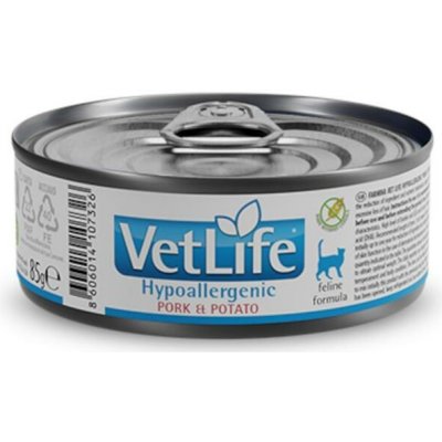 Vet Life Natural Hypoallergenic Pork & Potato 85 g – Zbozi.Blesk.cz