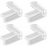 Walteco Chránič rohů transparentní 40 x 40 mm 4 ks – Zboží Mobilmania