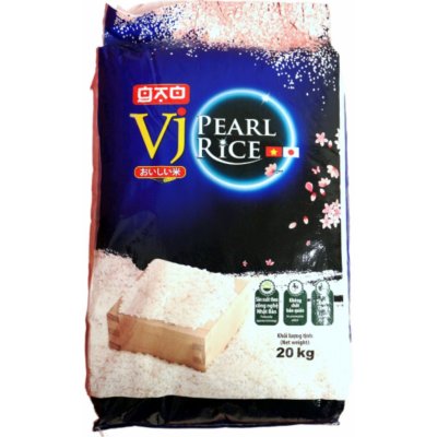 VJ Pearl Rice Jasmínová rýže 20 kg – Zboží Dáma
