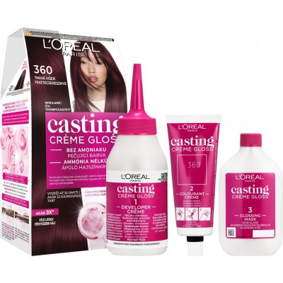 L'Oréal Casting Creme Gloss 360 tmavá višeň 48 ml – Hledejceny.cz
