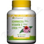 MedPharma Echinacea 100 mg + VitamínC 500 mg + Zinek 10 mg 90 tablet – Hledejceny.cz