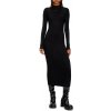 Dámské šaty DIESEL D-MOKKY-LS-MICRODIV DRESS BLACK