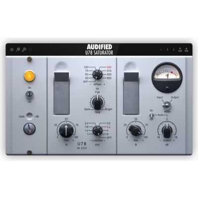 Audified U78 v2 Saturator (el. licence) – Zboží Živě