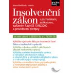 Insolvenční zákon s poznámkami, judikaturou, nařízením Rady ES 1346/2000 a prováděcími předpisy – Hledejceny.cz