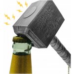 Otvírák na PIVO s magnetem na lednici magnetický KLADIVO THORA Mjolnir Stříbrný – Hledejceny.cz