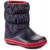 Dětské sněhule Crocs Winter Puff Boot Kids dětské sněhule modrá