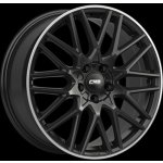 CMS C25 7x17 5x112 ET49 diamond rim black – Hledejceny.cz