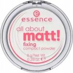 Essence All About Matt Fixing Compact Powder kompaktní pudr 8 g – Zboží Dáma