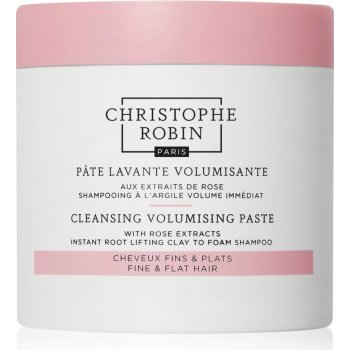 Christophe Robin Cleansing Volumizing Paste with Rose Extract exfoliační šampon 250 ml