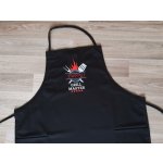 Povlečení Plus Zástěra pro muže 72x100 GRILL MASTER černá + jméno na přání – Hledejceny.cz
