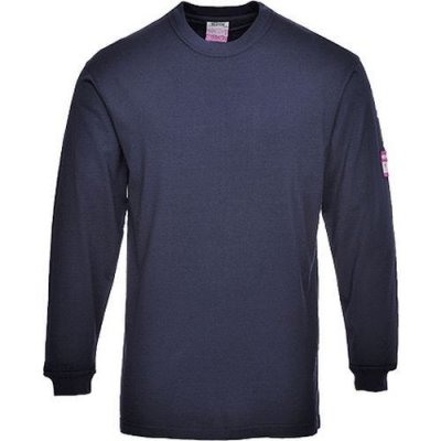Portwest FR11 triko s dlouhými rukávy Flame Resistant Anti-Static tmavě modrá 5XL – Hledejceny.cz