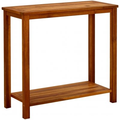 OMAXI 543573 Zahradní konzolový stolek 80x35x75 cm masivní akáciové dřevo – Hledejceny.cz