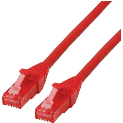 Roline 21.15.2513 RJ45, CAT 6 U/UTP, 3m, červený