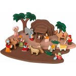 Small Foot Dřevěné hračky Dětský dřevěný betlém s figurkami – Sleviste.cz