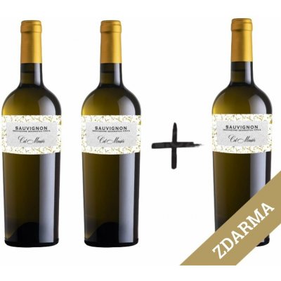 2+1 Col Moniér Sauvignon 0,75 l 12% (holá láhev) – Hledejceny.cz