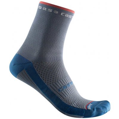 Castelli dámské cyklistické ponožky Rosso Corsa 11 light steel blue – Zboží Mobilmania