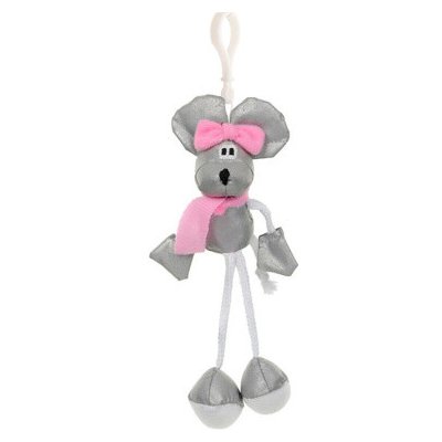 Altima přívěšek reflexní 3D myš s mašlí – Hledejceny.cz