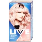 Schwarzkopf Live Lightener & Twist barva na vlasy Cool Rose 101 50 ml – Zboží Mobilmania