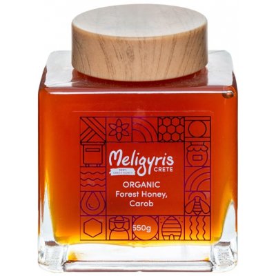 Meligyris Řecký lesní BIO med Karob exclusive 550 g – Hledejceny.cz