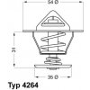 Termostat, chladivo BorgWarner (Wahler) 4264.87D (426487D)