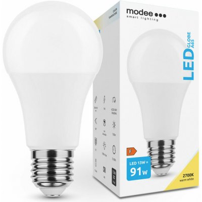 Modee Smart Lighting LED Globe žárovka E27 13W teplá bílá ML-G2700K13WE27 – Zboží Živě