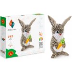 Alexander ZEST KREAT ORIGAMI KROLIK 3D 747EL ALX PUD – Zboží Dáma
