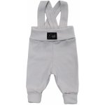 Esito Rostoucí žebrované kalhoty s laclem Dove grey šedá – Sleviste.cz