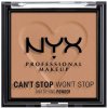 Pudr na tvář NYX Professional Makeup Can't Stop Won't Stop Mattifying Powder Matující pudr 04 Medium 6 g