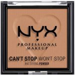 NYX Professional Makeup Can't Stop Won't Stop Mattifying Powder matující pudr 03 Light Medium 6 g – Hledejceny.cz