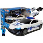 Majlo Toys Rozkládací policejní autíčko se světlem, zvuky a autíčky Police Garage – Zboží Dáma