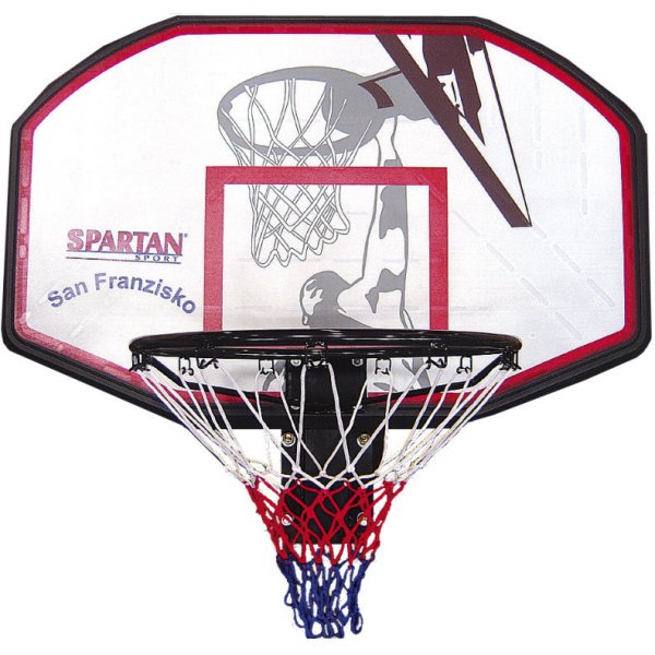 Basketbalový koš Spartan 110 x 70 cm