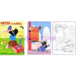 Omalovánky A4 Krtek a autíčko – Zboží Dáma