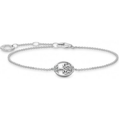 Thomas Sabo náramek Tree of Love with white stones A2041-051-14-L19V