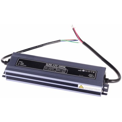 T-LED 056132 SLIM-12V-200W – Zboží Dáma