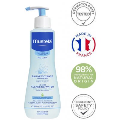 Mustela No-Rinse Cleansing Water 300 ml – Zboží Dáma