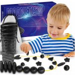 MAGNETICKÁ HRA ŠACHY MAGNETICKÉ KAMENY ŠACHY VZDĚLÁVACÍ HRA SADA – Zboží Dáma