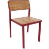 Zahradní židle a křeslo UNIKOV CARGO červená