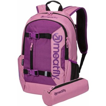 Meatfly batoh Basejumper Dusty Rose/Plum 22 l růžová