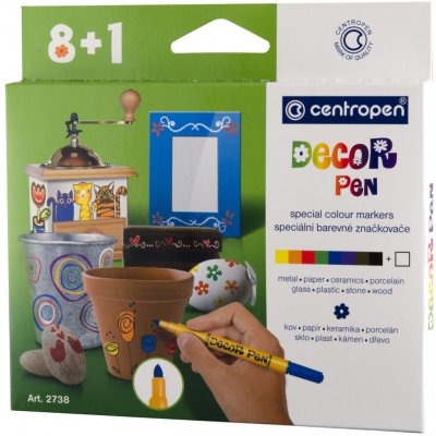 Centropen Decor Pen 2737 8+1 ks – Zboží Dáma