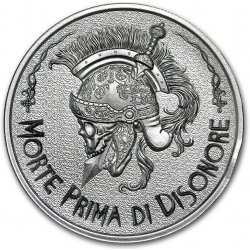 Silver Shield Mince Stříbrno Latina Allure Série Morte Prima di Disonore 2 oz