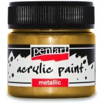 Pentart Akrylová metalická barva antická zlatá 50 ml. – Sleviste.cz