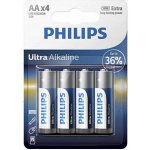 Philips Ultra Alkaline AA 4ks LR6E4B/10 – Zboží Živě