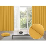 Biante Zatemňovací závěs Blackout BKU-109 Hořčicový - šířka 140 cm 140x140 cm – Hledejceny.cz